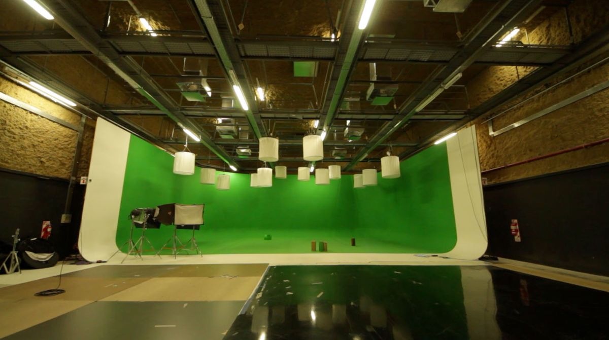 Sound Stage - Lighting Setup