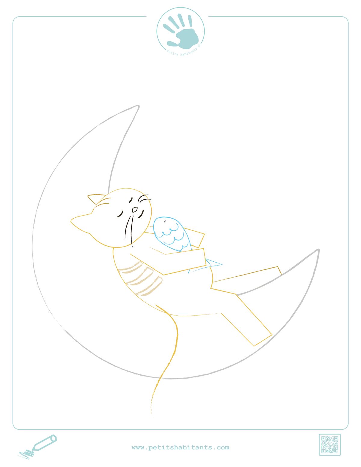 Cat in the Moon - Portada